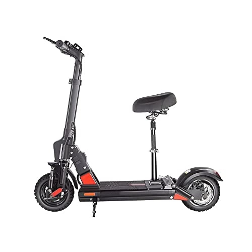 Electric Scooter : AOVO®BOGIST C1 Pro Electric Scooter Adults, Electric Scooter with Seat, 500w Motor, Foldable e-scooter, Max Speed 45 km / h