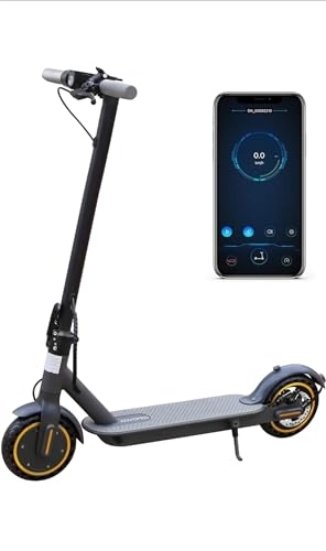 Electric Scooter : AOVO Electric Scooter Adult, 350W Motor, 30km Long Range, Max Speed 25 km / h, 3 Speed Settings, App Control