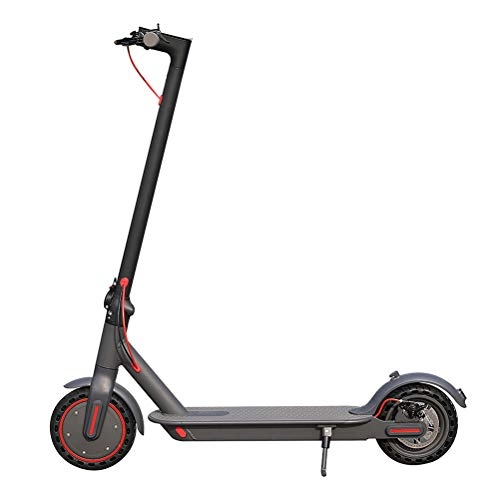 Electric Scooter : AOVO Electric Scooter, EW6 Folding E-Scooter for Adults, 350W Motor, Double Brake, LCD Display, 3 Speed Modes Up to 30km / h, Maximum Upload 120KG