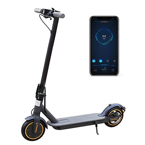 Electric Scooter : AOVOPRO AV01 Electric Scooter, Autonomy 30 km, Motor 350W, Electric Scooter Adult Folding 8.5", Load 120 kg, Yellow