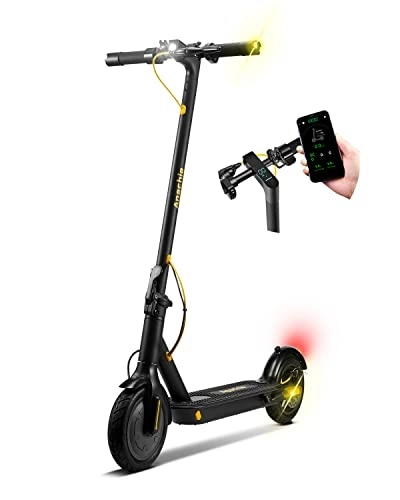 Electric Scooter : Apachie M4X 350W Adults Electric Scooter, eScooter, 25KM Range, 3 Speed Modes, 8.5 Inch tyres, APP Control, Bluetooth, Teens, Adults …