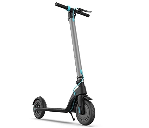 Electric Scooter : Aqou X7 Electric Scooter [Silver] - 350W, Foldable Electric Scooter for Kids & Adults with LED Display Screen, Lithium-Ion Battery, Auto Balance Technology | Scooters & Equipment