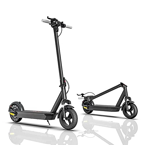 Electric Scooter : Asolym Fast Electric Scooter, X10 Pure Electric Scooter, 500W Motor, 36V / 15Ah Li-Ion Large Battery, 35km Long Range, 3 Modes, Aluminum eScooter, Double Brake, 10" Honeycomb Tyre, Commute and Travel