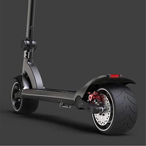 Electric Scooter : BABIFIS Folding Electric Scooter, LCD Display Screen 10cm Explosion-Proof Tire 25km Long Range Electric Kick Scooter With LED Light 13.2Ah