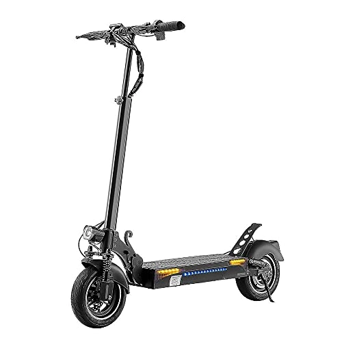 Electric Scooter : Blue Pigeon T4 Off Road Electric Scooter 10 inch Pneumatic Tire Max Speed 45 Km / hr 600W Dual Watt Motor for Adult