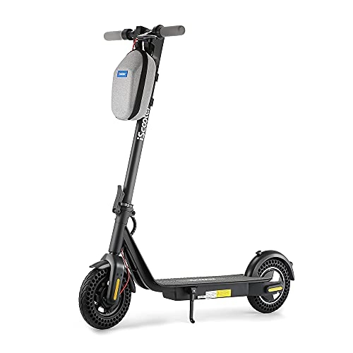 Electric Scooter : Blue Pigeon X10 Electric Scooter For Adult 18.6mph Range 18.6Miles Battery 10.4Ah 42V, 10 Inches Solid Tire 3 Gear Speed With APP