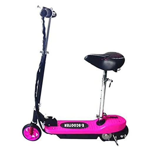 Electric Scooter : CDPC Skateboards Kick Scooters Self-Balancing Electric For Adults Teens Girls Beginners Boys Grip Tape For Boys Age 10-12 Plus Charged Key Folding 120w Pneumatic Tire,