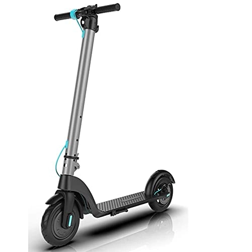Electric Scooter : CHNG Folding Electric Scooter for Adults, Electric Kick Scooter, 350W Brushless Motor, 35 Miles Max Range, 8.5 Honeycomb Tires, Disc Brake System, Smart LCD Display White