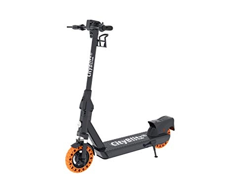 Electric Scooter : CityBlitz Flash Electric Scooter Adult - Long Range Foldable 350 Watts Commuter E Scooter - Adult Electric Scooters