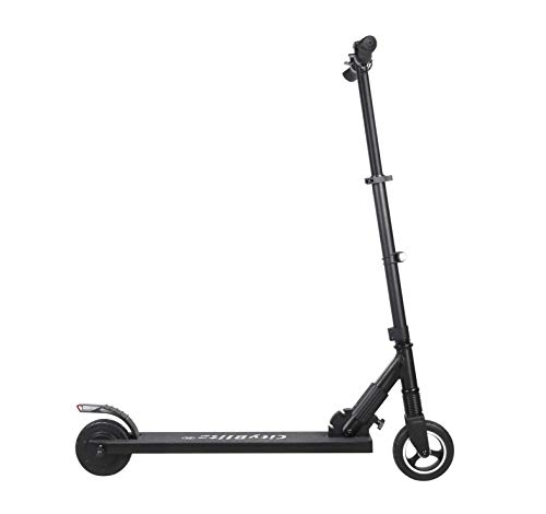 Electric Scooter : CityBlitz Slimeline Electric Scooter Adult - Lightweight Foldable 250 Watts Commuter E Scooter - Adult Electric Scooters