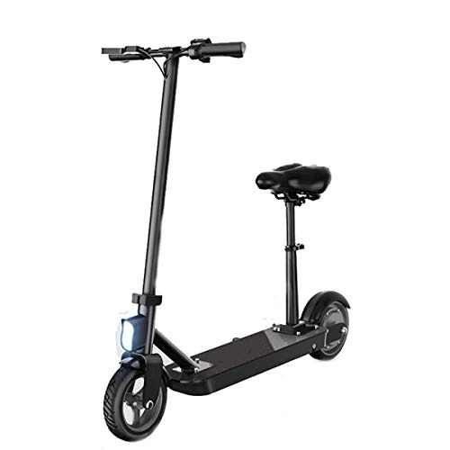 Electric Scooter : Dapang 350W Motor Powerful Adult Electric Scooter, Lightweight Foldable, 50 Miles Long Range Speed 25 MPH, 30KM