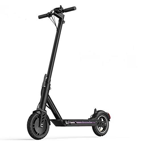 Electric Scooter : Dapang Electric Kick Scooter for Adults & Teens, USB charging, anti-theft, overhaul, cruise control, solar rear tail lights, no electricity to slide, 30KM