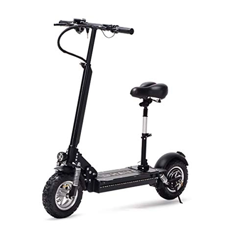 Electric Scooter : Dapang Folding Electric Scooter – 1000W 48V Waterproof Electric Fat Tire Scooters with 30 Mile Range, Collapsible Frame, Smart dashboard, Cruise Control, 50km