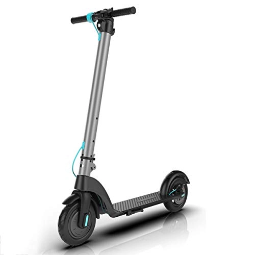 Electric Scooter : Dapang Ultra-Portable Electric Scooter - Compact, Lightweight and Fast Electric Scooter for Adults - 20mph, Long Range, only 33lbs - for Commute, Silver