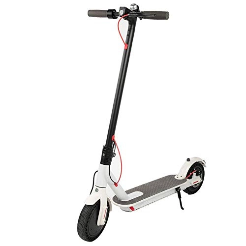 Electric Scooter : DAUERHAFT Aluminum Alloy With Battery Waterproof Portable Electric Scooter with(British regulations (110V-240V))