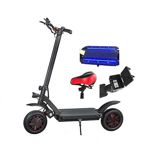Electric Scooter : DERTHWER Mountain Bike Electric Scooter Adult Electric Commuter Scooter Foldable Scooter Commuter Electric Scooter Available For Youth To Work City Traveler (Size : 52V20.8Ah-60KM)