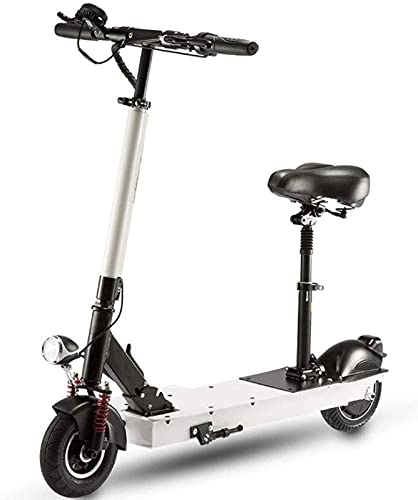 Electric Scooter : dh-2 Foldable Electric Scooter, Fully Charged Can Travel 10-50KM, Top Speed 35KM / H Alloys High Elasticity Frame With High Pow