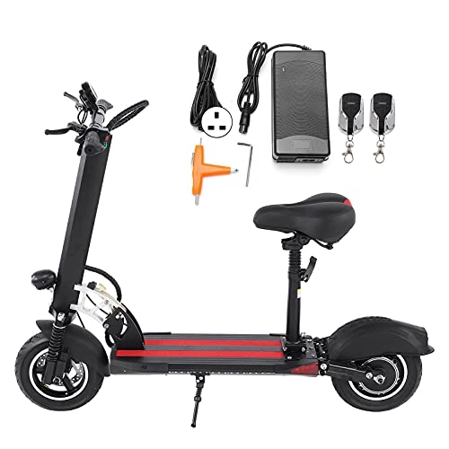 Electric Scooter : Dilwe Folding E Scooter, Max Speed 45km / h 10 Inch Electric Scooter 500W for Boys Girls(Transl)