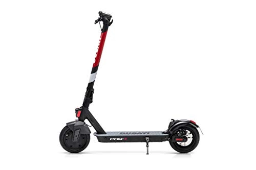 Electric Scooter : Ducati PRO-II Electric Scooter 15kg Brushless Motor 350W Range up to 25km Tubeless Tyres Maximum Load 100kg AXA Fuse Family Protective Equipment Included