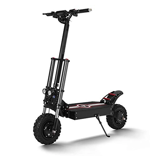 Electric Scooter : DYHQQ 2400W Motor Powerful Adult Electric Scooter Lightweight Foldable Speed 43 MPH