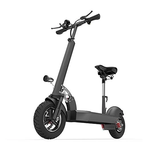 Electric Scooter : DYHQQ High Speed Electric Scooter-10 inch Tires, 400W Motor Power Allow for of 21.7 MPH Speed, 25 Miles Range and 350lb Load