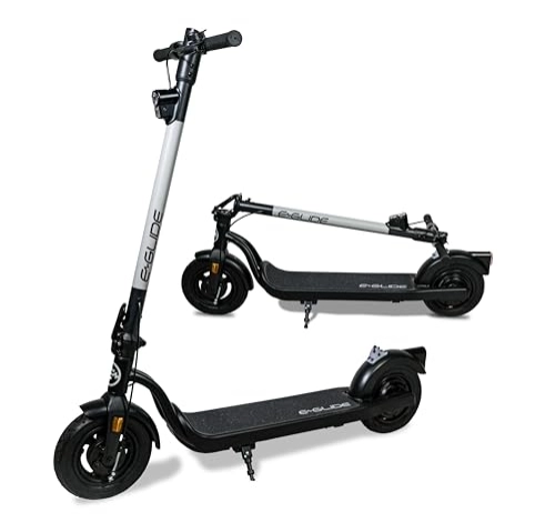 Electric Scooter : E-Glide 350 Watt Electric Scooter – This Electric Scooter for Adults has a Max Speed 25km / h – A range of 30km – Double Braking System – Foldable and Portable
