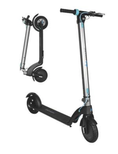 Electric Scooter : E-Scooter ARK-ONE E-500 black, 25kmh / 350W, Alu, IPX4, 6.4Ah / 36V