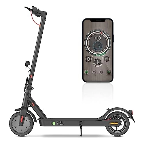 Electric Scooter : E Scooter with Road Approval up to 120 kg, 30 km Long Range, Electric Scooter for Adults 20 km / h & 350 W Motor, 8.5 Inch Tyres, Foldable and Portable, for Professional Commuters (Classic)