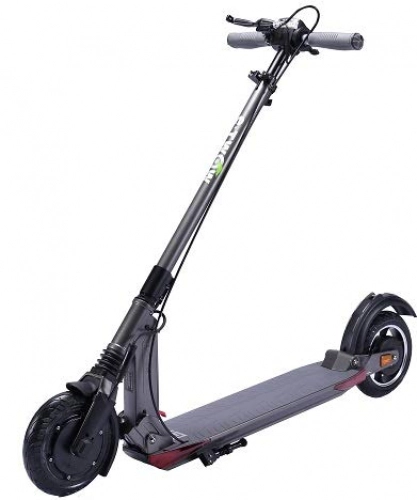 Electric Scooter : E-twow GT 2020 SE Bluetooth Smart Edition Electric scooter with Pack Security | Helmet + Strap & Carrying Handle | Grey
