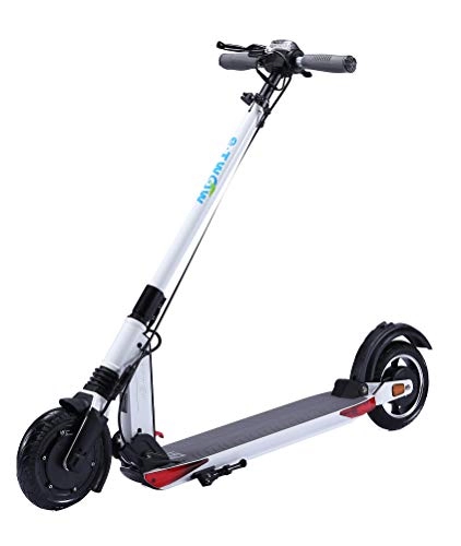 Electric Scooter : E-Twow GT 2020 SE Bluetooth Smart Edition Electric scooter with Pack Security | Helmet + Strap & Carrying Handle | White