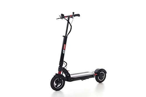 Electric Scooter : Electric Adult Scooter (e-scooter) ZERO 10 Battery 18Ah / 52V, Autonomy 65-70Km (44miles), Speed 55Km / h (34mph), Motor 1000W, Pneumatic wheels 10" (Black)