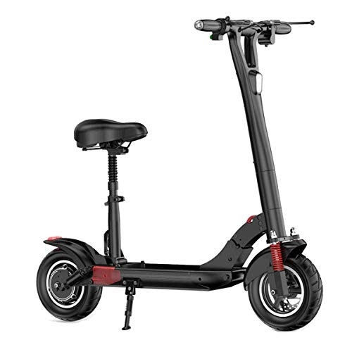 Electric Scooter : Electric E Scooter Portable 500W Motor Up To 30-40 KM Long Range 40 KM / H Commuting Scooter Folding 48V Rechargeable Battery