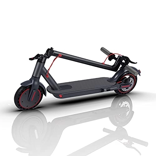 Electric Scooter : Electric Scooter 350W E-Scooter with App Control, 8.5 inch Honeycomb Tire, 3 Speed Modes Max up to 15.5mph, 18.64 Miles Long Range, Foldable City Kick Scooter for Adults Teens (100Kg)