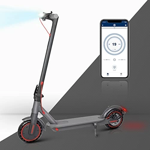 Electric Scooter : Electric Scooter, 350W Motor and 36V 7.5Ah Battery, 8.5 Inch Honeycomb Tyres, Load 265 lbs, App Control, Electric Scooter for Adults