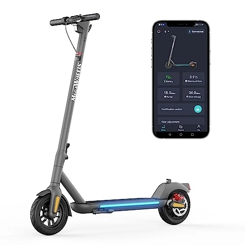 Electric Scooter : Electric Scooter Adult, 30-35KM Range, 25KM / H Maximum Speed, 9 Inch Tyres, 350 W Motor, App Control, Maximum Load 120 kg