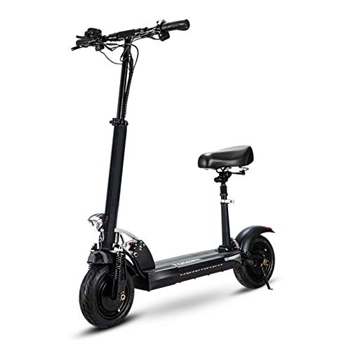 Electric Scooter : Electric Scooter Adult 500W Motor 35 Km / h Speed Max Lightweight And Foldable E-Scooter With LED Headlight Max Load 150KG