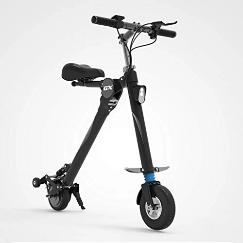 Electric Scooter : Electric Scooter Adult Folding Driving Two-wheeled Small Scooter Men And Women Ultralight Lithium Battery Car