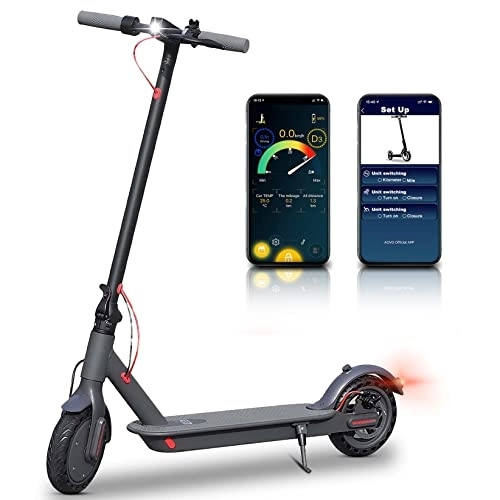 Electric Scooter : Electric Scooter Adult Folding E Scooter Motor 8.5" Honeycomb Tire Electric Scooters with APP Control