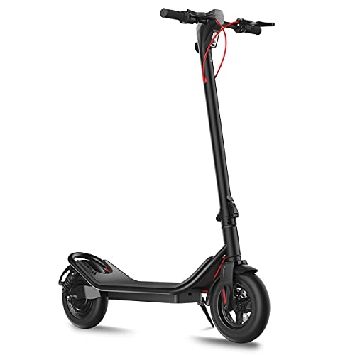 Electric Scooter : Electric Scooter Adult Folding with LCD Screen, 350W Motor, 3 Speed, 36V 8Ah Battery, 10" Wheels (Plus)