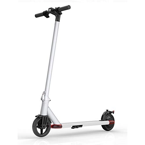 Electric Scooter : Electric Scooter Adults, Lightweight Foldable Double Braking System 25Km Long-Range