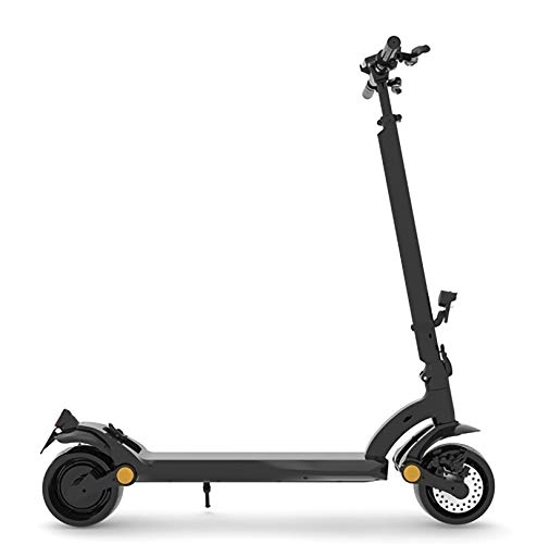 Electric Scooter : Electric Scooter Adults Portable E-scooter, 500W Motor with LCD Display Screen 8 Inche Solid Rear Anti-Skid Tire Top speed 25 km / hfor Adult and Teens