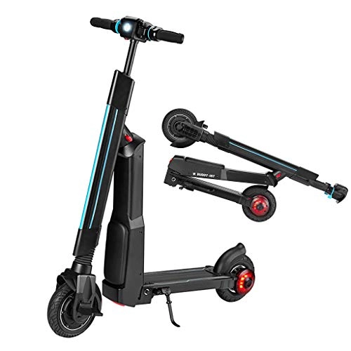 Electric Scooter : Electric Scooter Adults, Powerful 250Motors, 25km Long Range, with LED Display E-Scooter, Portable Design, Max Load 100kg Commuting Motorized Scooter Suitable for Adults & Teenager
