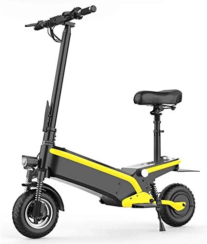 Electric Scooter : Electric Scooter Adults, Powerful 500W Motor, 10"Electric Brake, Easy Carry Design, 48V Battery Electric Scooters, Suitable for Adults And Adolescents, B, 40~50km