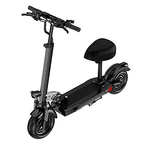 Electric Scooter : Electric Scooter Commuting Electric Scooter 10" Air Filled Tires - 44MPH & 56 Mile Range Folding E Scooter - Small Electric Mobility Scooters