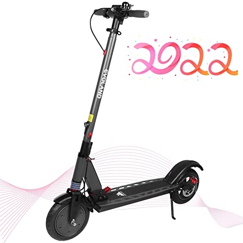 Electric Scooter : Electric Scooter, EVOLAND E-Scooter with App Control, 3 Speed Modes| Max Up to 25km / h| 30KM Range| 350W Motor Foldable E-Bike for Adults Teens