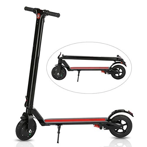 Electric Scooter : Electric Scooter, Foldable Electric Scooter, APP Control, 270W Motor 7.5AH High-Performance Battery Max Speed Reaches 25Km / H, 8-Inch Tires for Adults And Teenagers, Black