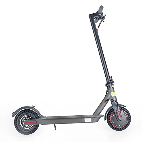 Electric Scooter : Electric Scooter, Foldable Electric Scooter for Adults, 350W Motor, 3 Gears, Max Speed 18.6MPH, Great for Commute and Travel