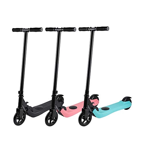 Electric Scooter : Electric Scooter, Foldable Light Electric Scooter, 24v 5.0 Inch Tire Folding Electric Scooter Maximum Speed 4-6 Km / h Foldable Scooter for Children (BLACK)