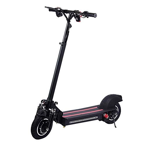 Electric Scooter : Electric Scooter, Folding E Scooter for Adult, 1200W Motor, Modes Up to 45km / h, 10 Inch Tire, Dual Brake, Front LED Light Warning Taillight