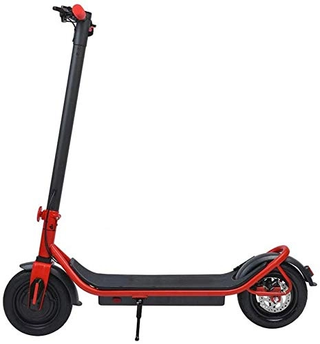 Electric Scooter : Electric Scooter Folding E-scooter with LCD Display 12.5A / 15A Li-Ion Battery Up To 30km / h with 10 Inch Solid Rubber Tires 50km Long-Range for Adults Super Gifts